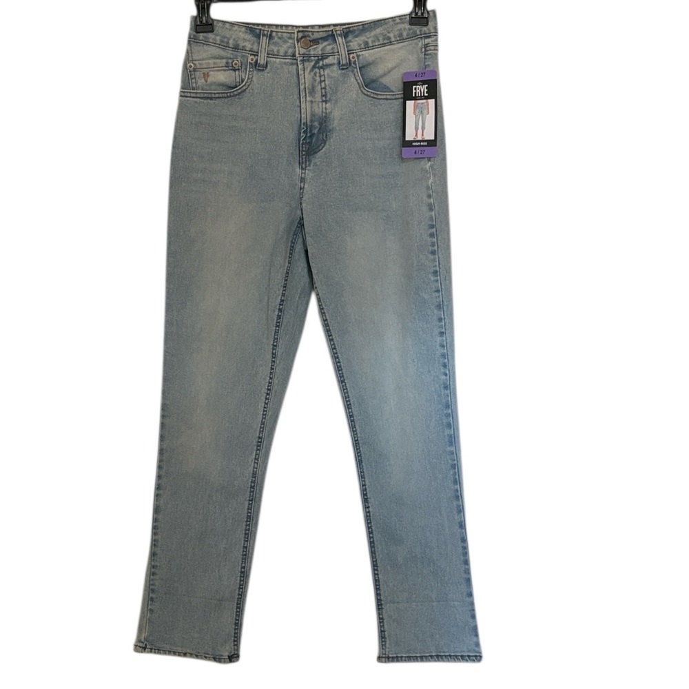 Frye Stevie Washed Jeans, wear cuffed or uncuffed, size 4